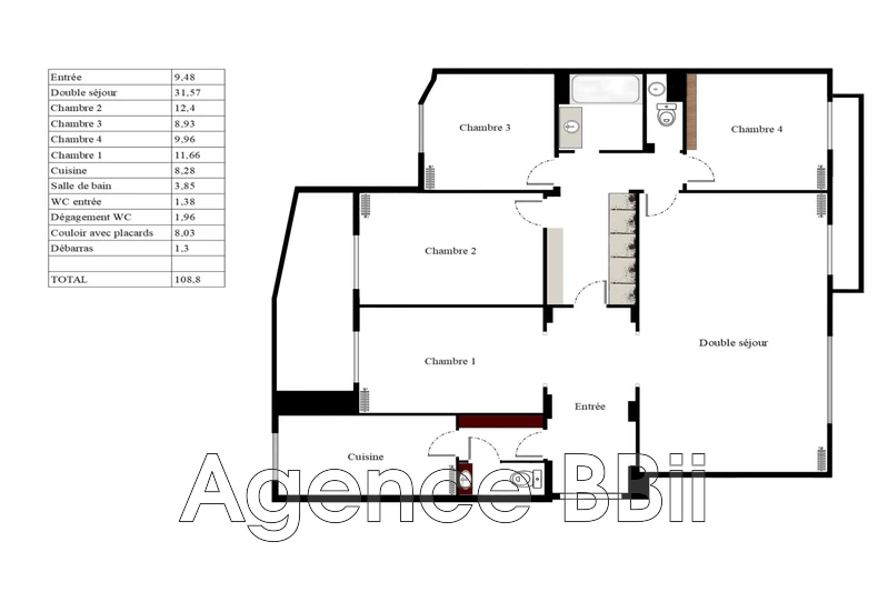 Vente appartement Paris  