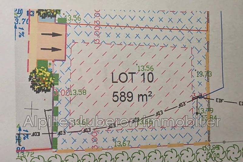 Vente terrain Maillane  