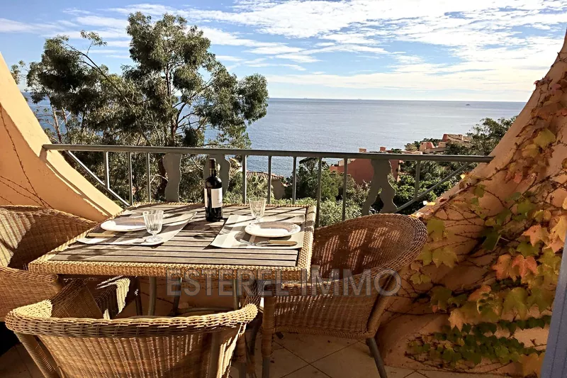 Rez-de-jardin Théoule-sur-Mer Port la galère,  Location saisonnière rez-de-jardin  1 pièce   20&nbsp;m&sup2;