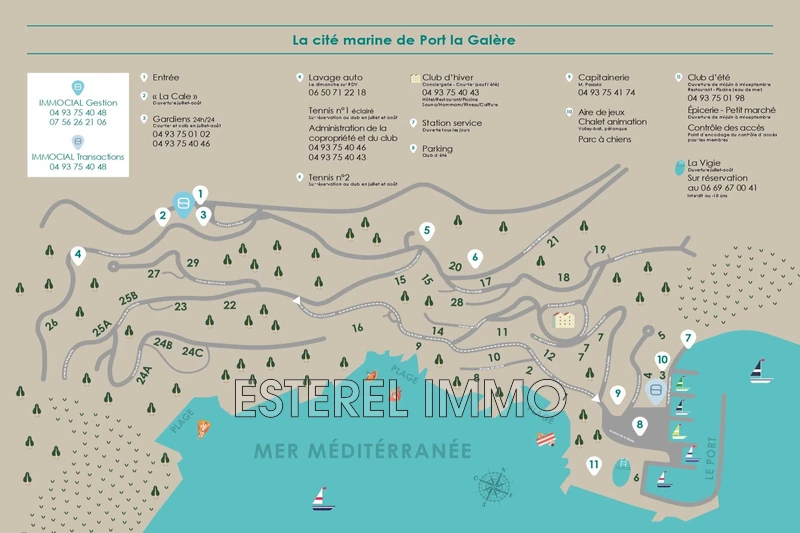 Location saisonnière appartement Théoule-sur-Mer  