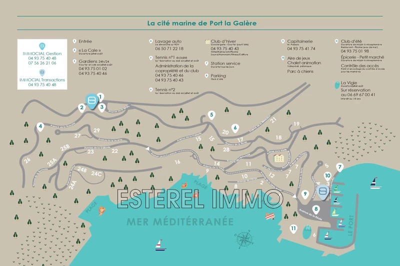 Location saisonnière appartement Théoule-sur-Mer  