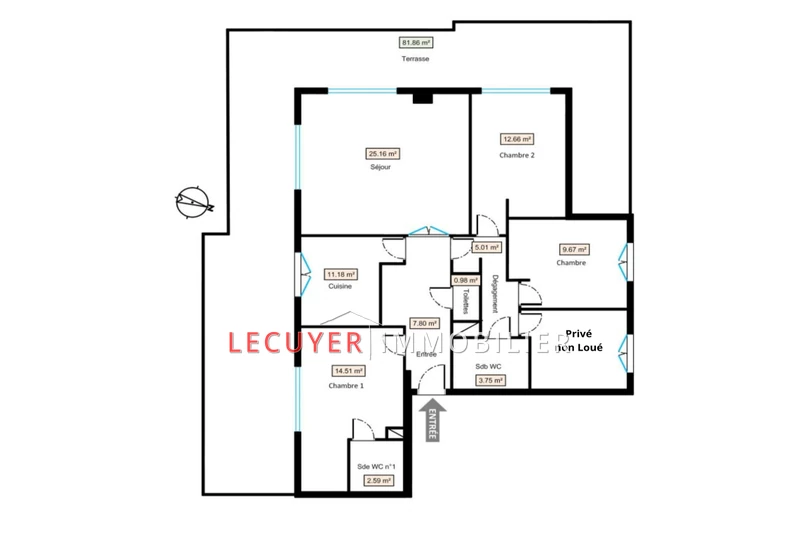 Location appartement Golfe-Juan  