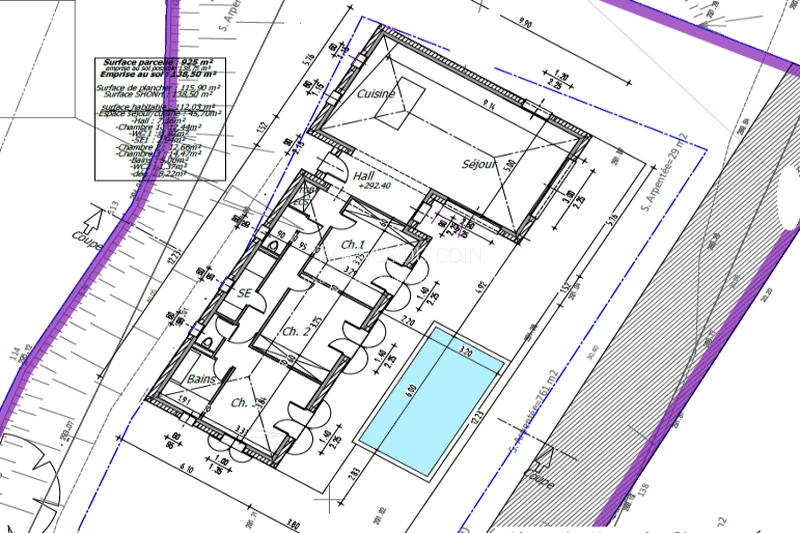 Vente maison contemporaine Villecroze  