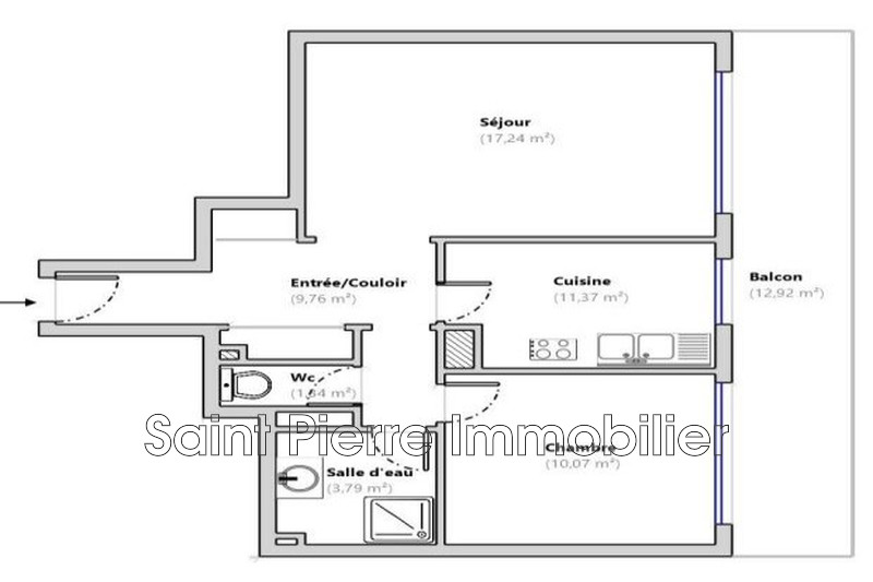 Vente appartement Cagnes-sur-Mer  