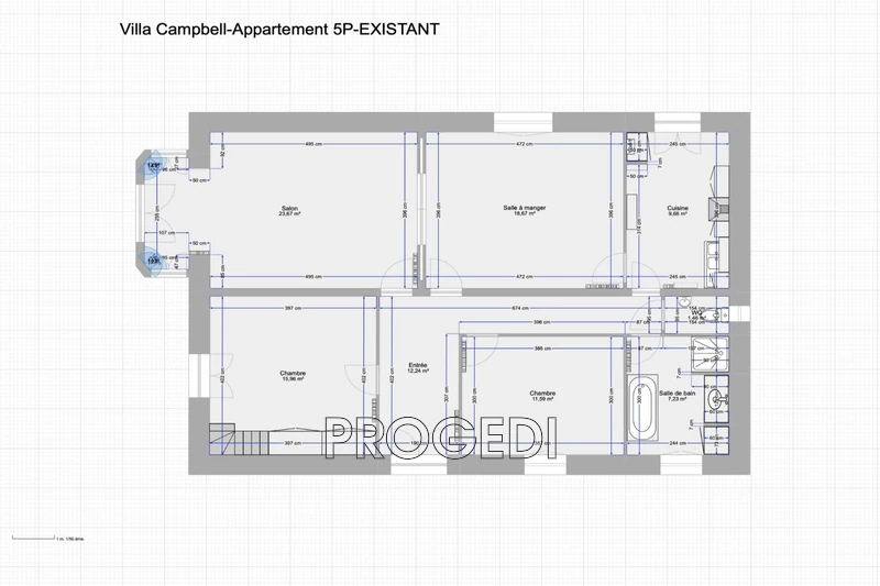 Vente appartement Beausoleil  