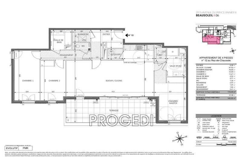 Vente appartement Beausoleil  