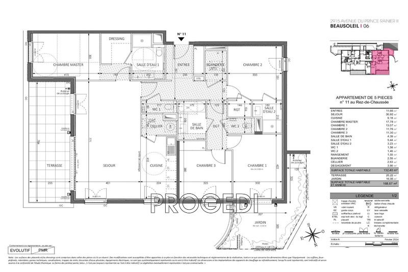 Vente appartement Beausoleil  