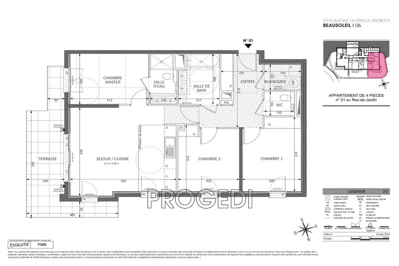 Vente appartement Beausoleil  