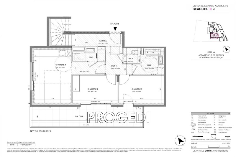 Vente duplex Beaulieu-sur-Mer  
