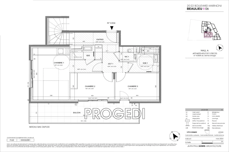 Vente duplex Beaulieu-sur-Mer  