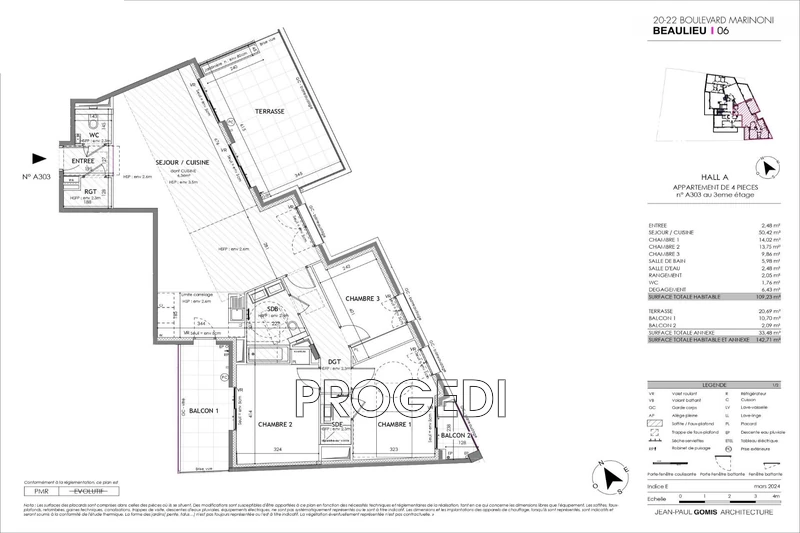 Vente appartement Beaulieu-sur-Mer  