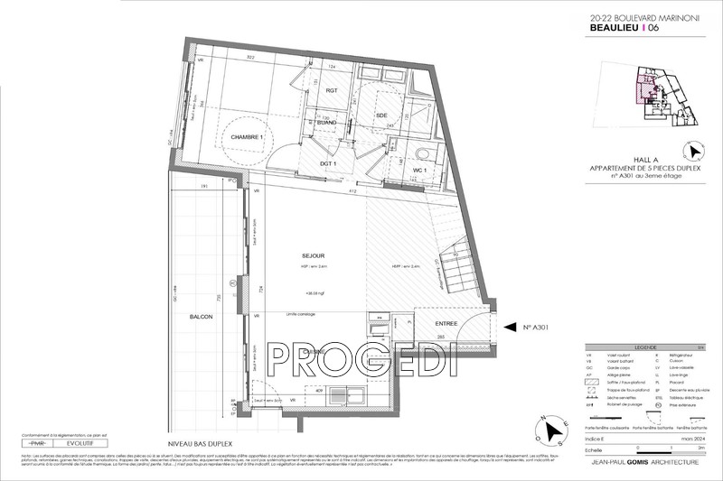 Vente duplex Beaulieu-sur-Mer  