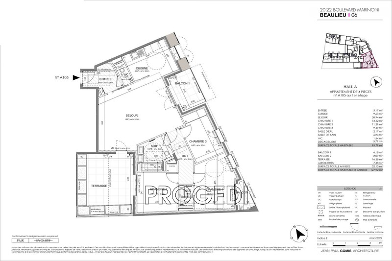Vente appartement Beaulieu-sur-Mer  