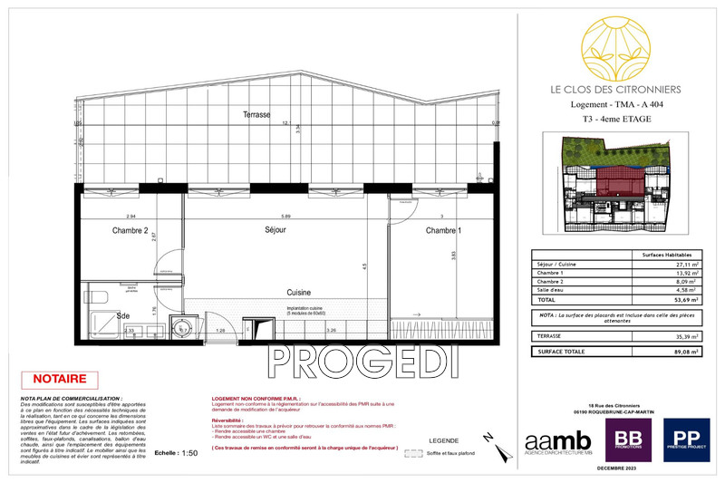 Vente appartement Roquebrune-Cap-Martin  