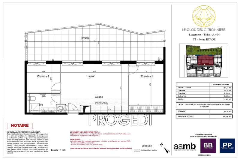 Vente appartement Roquebrune-Cap-Martin  