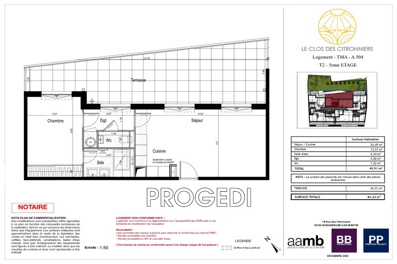 Vente appartement Roquebrune-Cap-Martin  