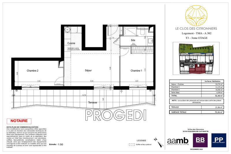 Vente appartement Roquebrune-Cap-Martin  