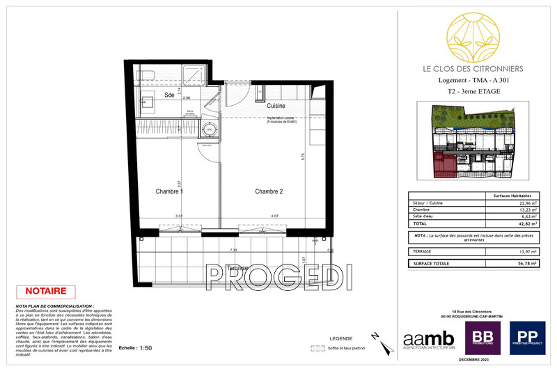 Vente appartement Roquebrune-Cap-Martin  