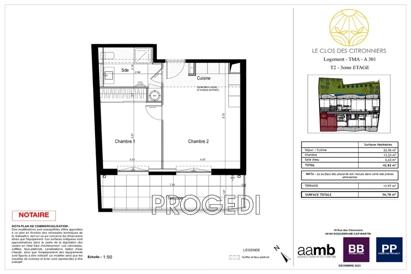 Vente appartement Roquebrune-Cap-Martin  