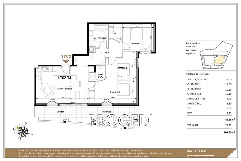 Vente appartement Beausoleil  