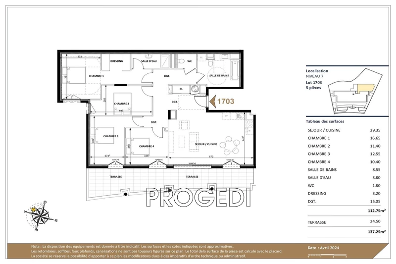 Vente appartement Beausoleil  