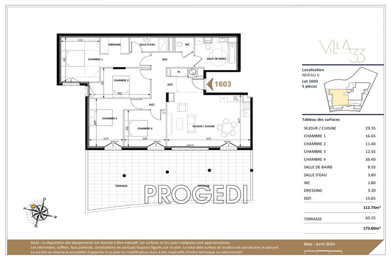 Vente appartement Beausoleil  