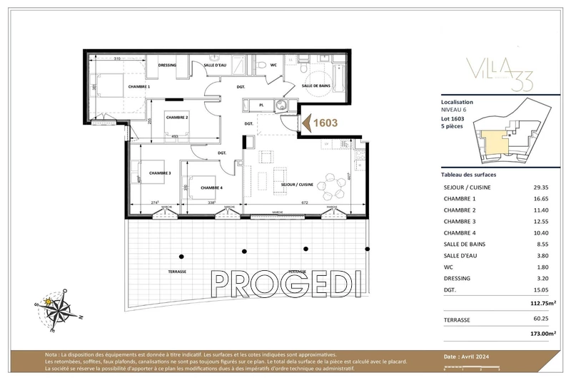 Vente appartement Beausoleil  