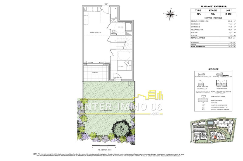 Vente appartement Antibes  