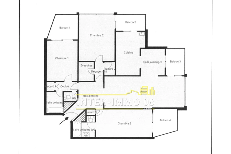 Vente appartement Cagnes-sur-Mer  