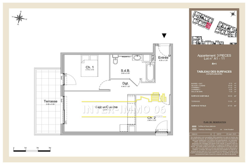 Vente appartement Saint-Laurent-du-Var  