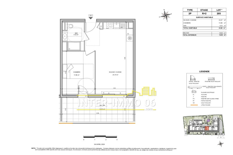 Vente appartement Villeneuve-Loubet  