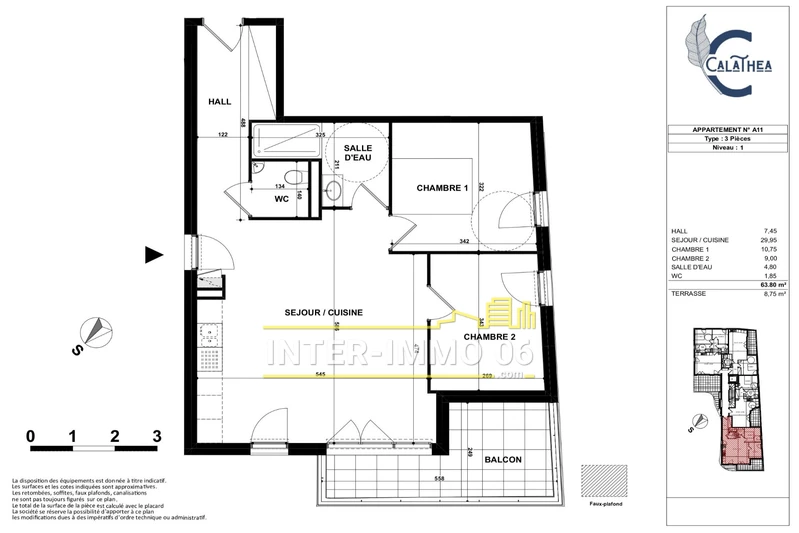 Vente appartement Villeneuve-Loubet  