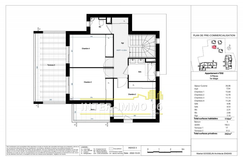 Vente villa Le Cannet  