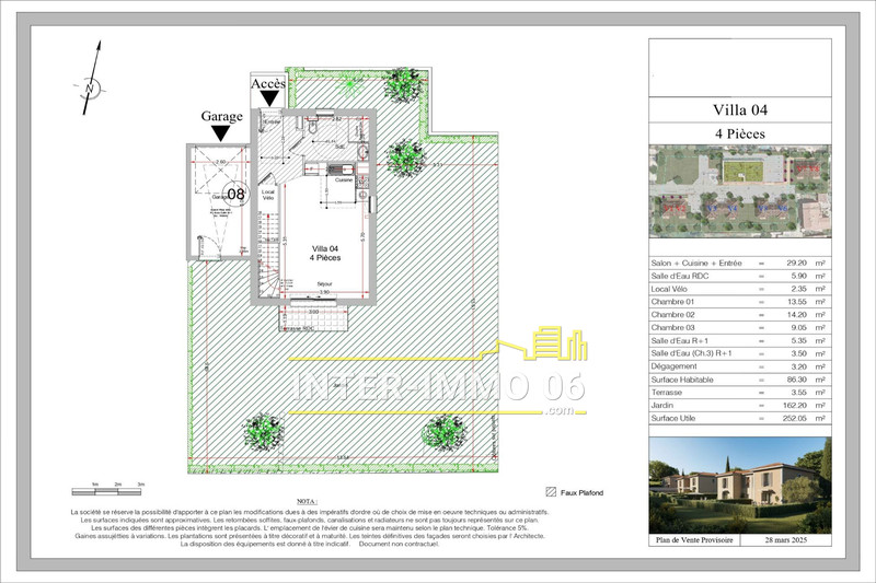 Vente villa Saint-Laurent-du-Var  