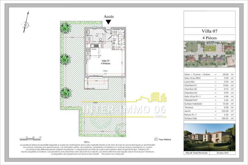 Vente villa Saint-Laurent-du-Var  