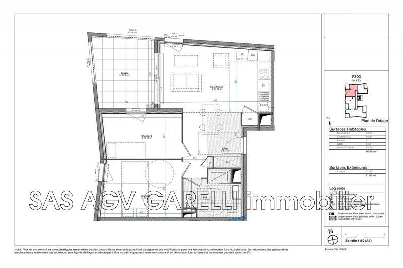 Photo Apartment Hyères   to buy apartment  3 room   60&nbsp;m&sup2;