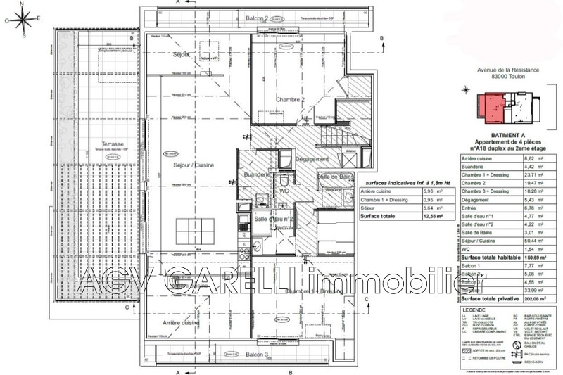 Photo n°1 - Vente appartement Toulon 83000 - 1 260 000 €