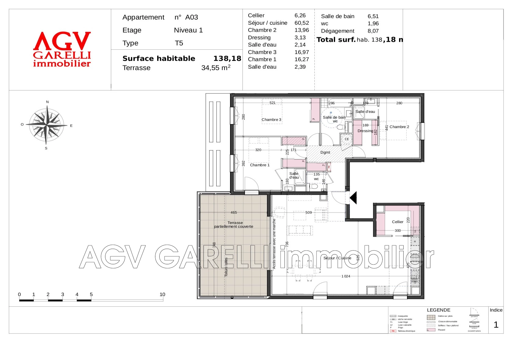 Appartement 4 pièces 138 m² · à Six-Fours-les-Plages · 138 m² · 1 035 000 €
