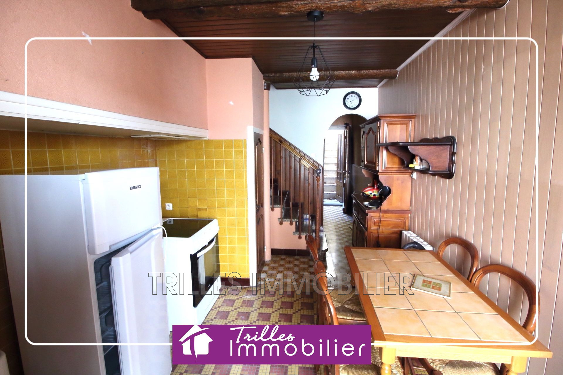 Vente maison de village 3 pièces SaintLaurentdelaSalanque 42 m²