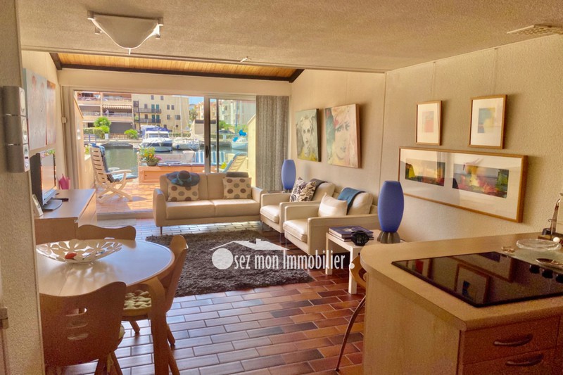 Photo Appartement marina Gruissan Bord de mer, achat appartement marina 3 pièces 54 m²