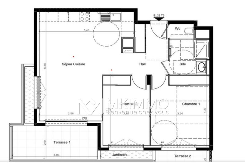 Vente appartement Cagnes-sur-Mer  