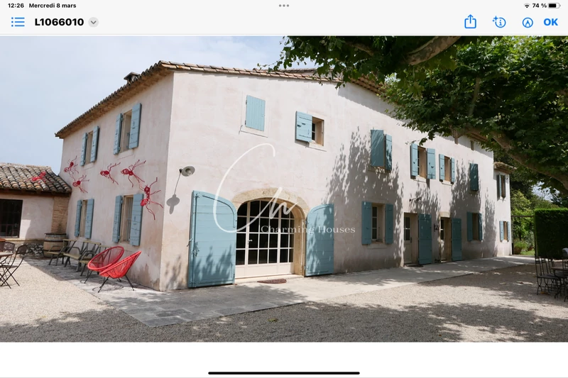Vente mas Cavaillon  