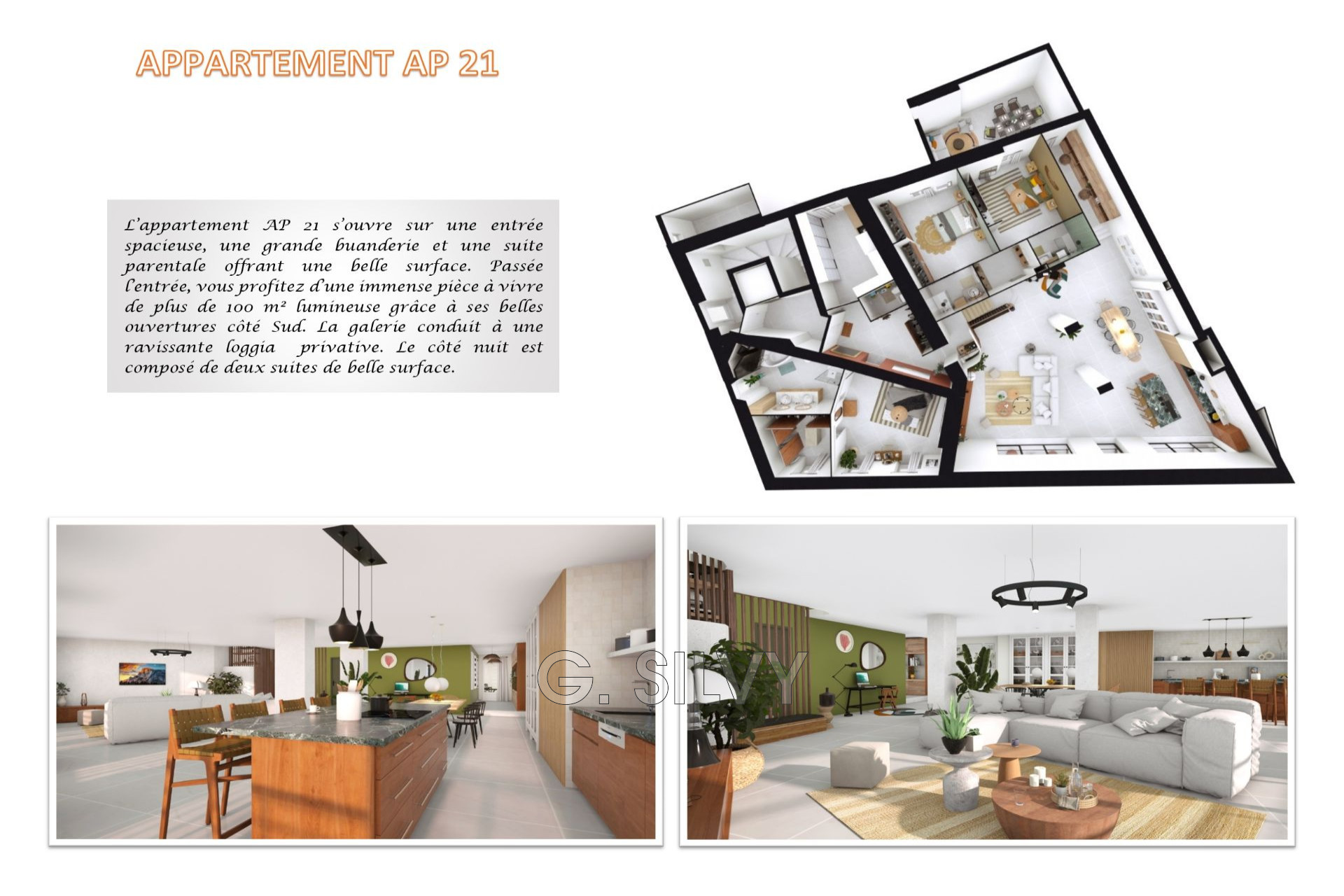 Vente Appartement 37m² à Orange (84100) - G Silvy Immobilier