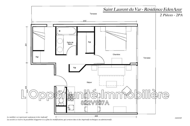 Vente Idéal investisseur Saint-Laurent-du-Var  