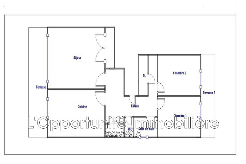 Vente appartement Vallauris  