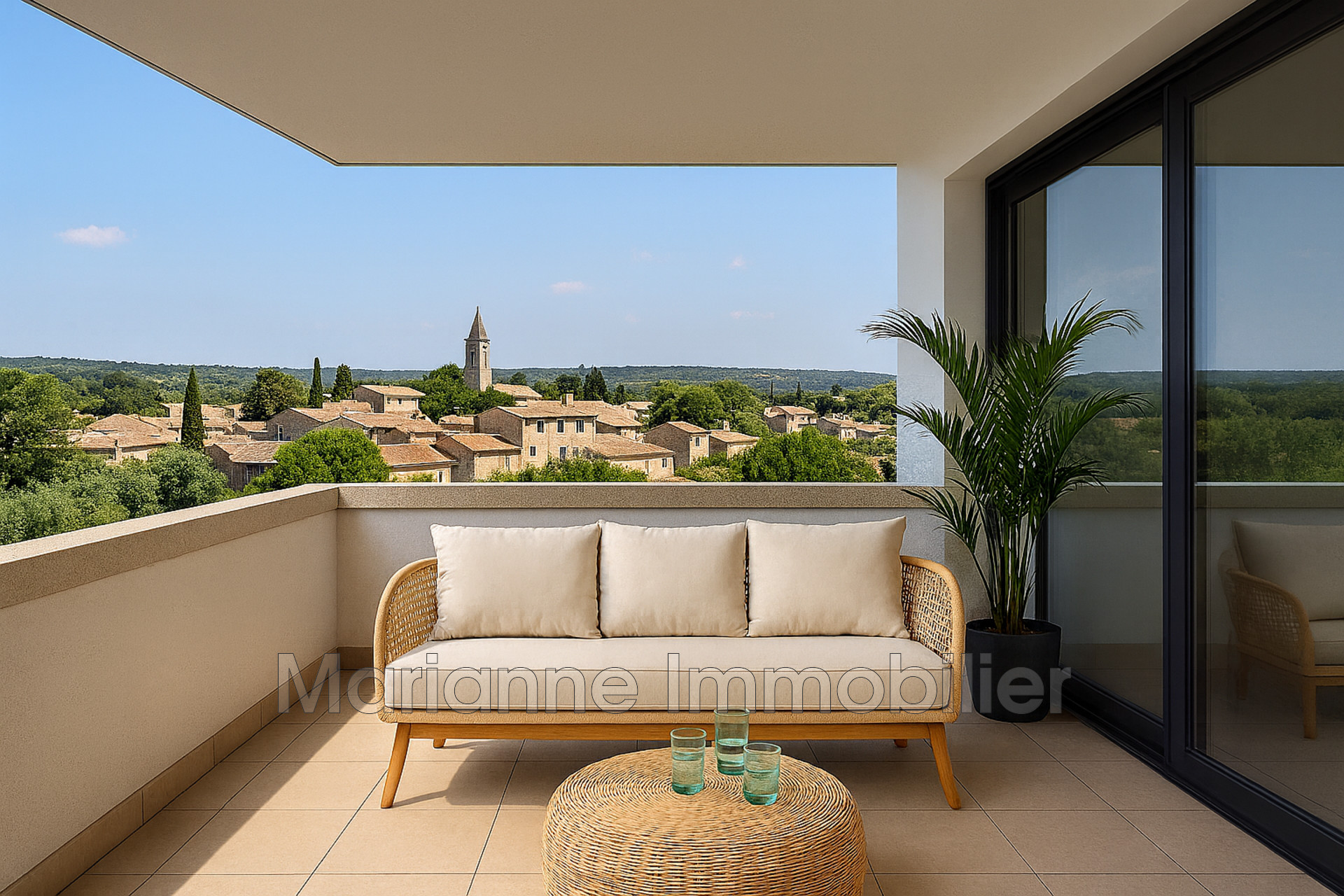 Photo Apartment Marguerittes Village,  New apartment  3 rooms   70&nbsp;m&sup2;