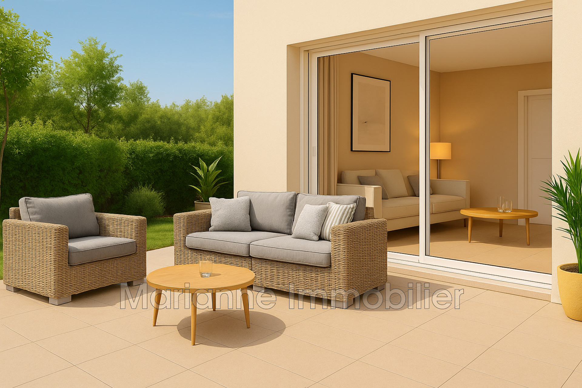 Photo Apartment Rodilhan Village,   to buy apartment  3 rooms   62&nbsp;m&sup2;