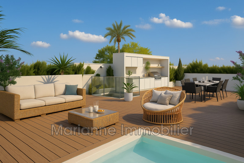 Photo Appartement Saint-Jean-de-Védas Centre-ville,   achat appartement  3 pièces   83&nbsp;m&sup2;