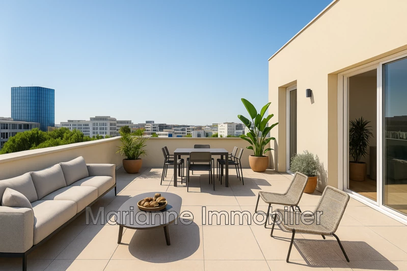 Photo Appartement Montpellier Centre-ville,   achat appartement  3 pièces   78&nbsp;m&sup2;