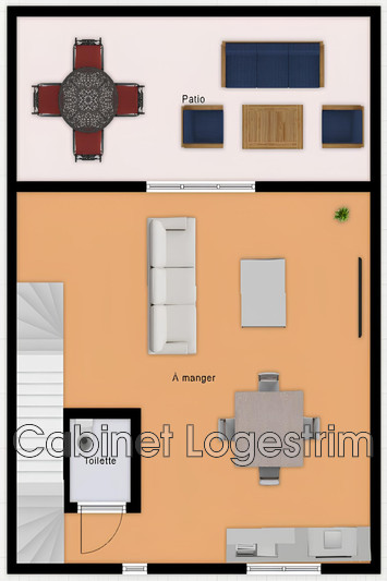 Location maison de ville Beauvoisin  